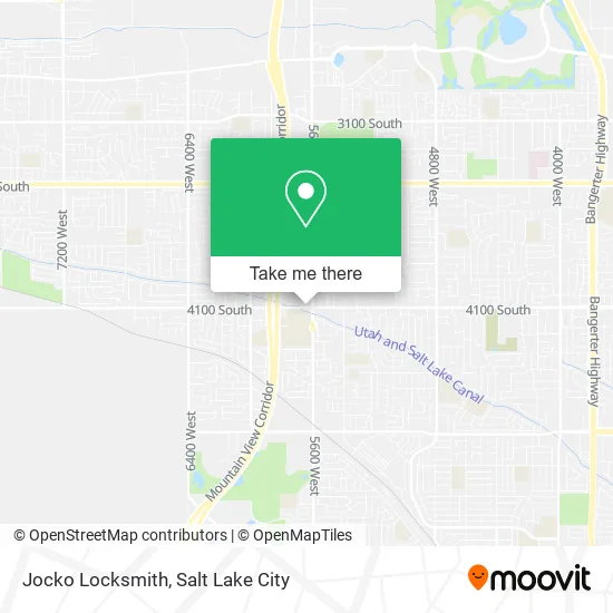 Jocko Locksmith map