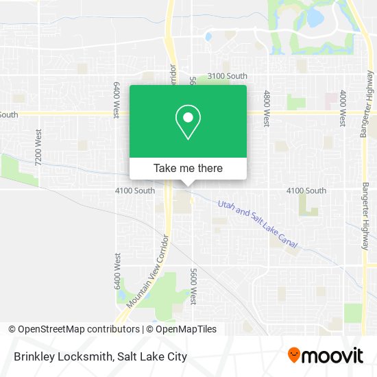 Brinkley Locksmith map