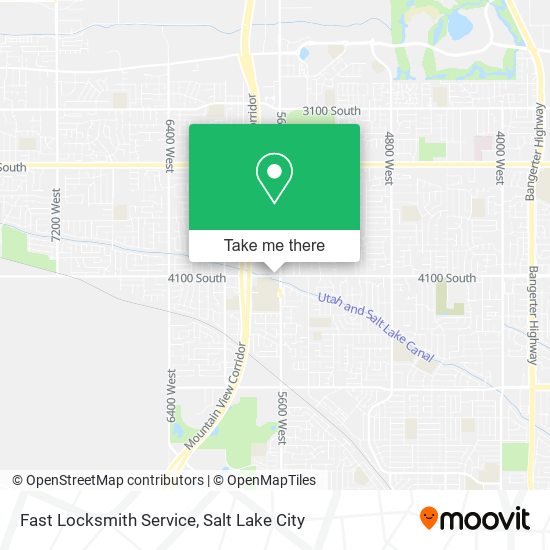 Mapa de Fast Locksmith Service