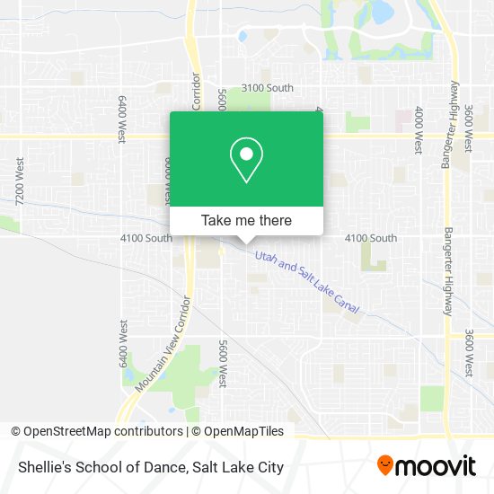 Shellie's School of Dance map