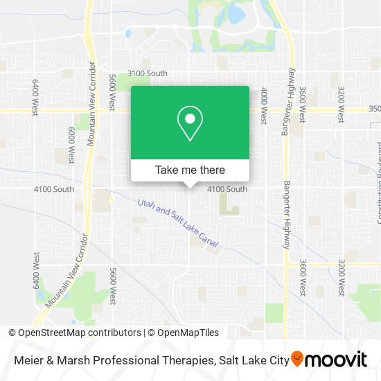 Mapa de Meier & Marsh Professional Therapies