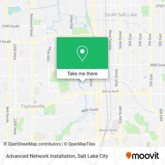 Advanced Network Installation map