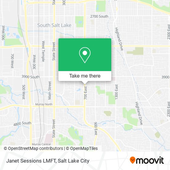 Mapa de Janet Sessions LMFT