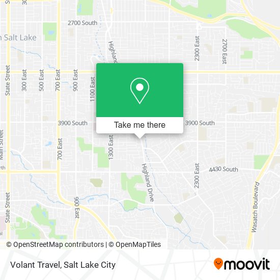 Volant Travel map