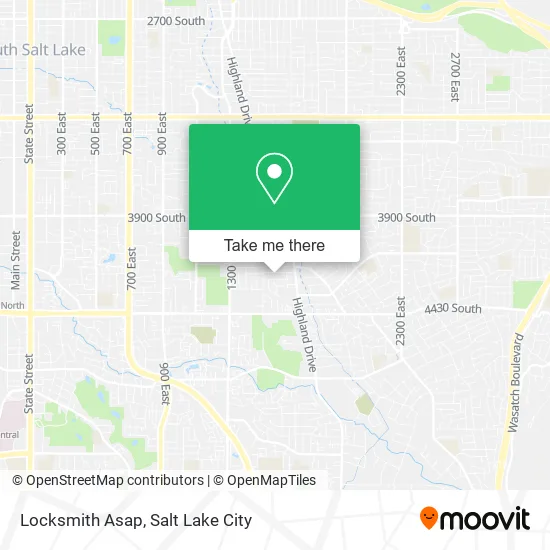 Locksmith Asap map