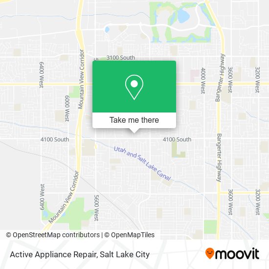 Mapa de Active Appliance Repair