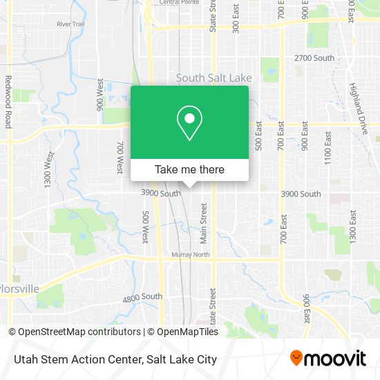 Mapa de Utah Stem Action Center