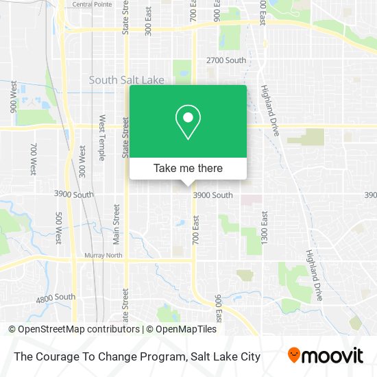 The Courage To Change Program map