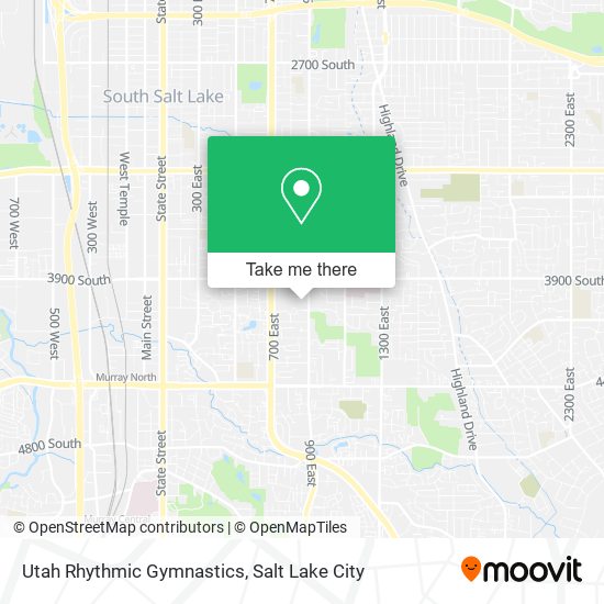 Utah Rhythmic Gymnastics map