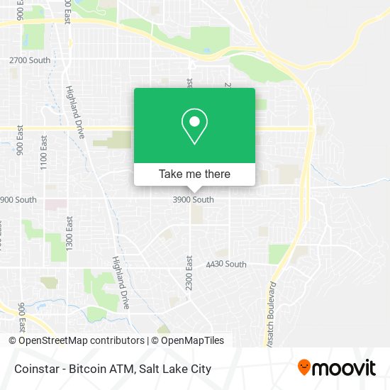 Coinstar - Bitcoin ATM map