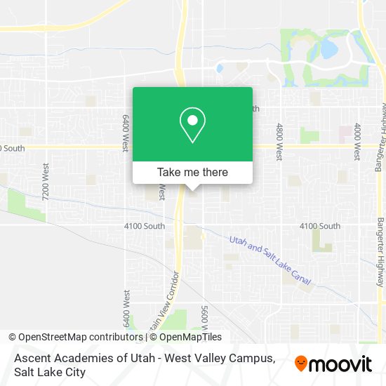 Ascent Academies of Utah - West Valley Campus map