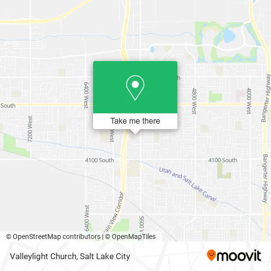 Valleylight Church map