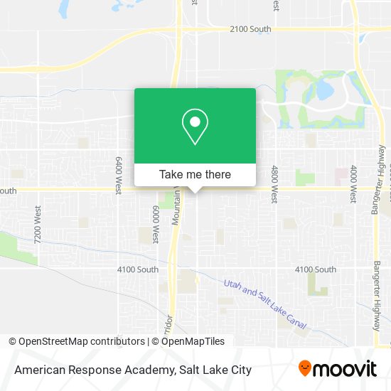 Mapa de American Response Academy
