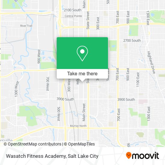 Mapa de Wasatch Fitness Academy