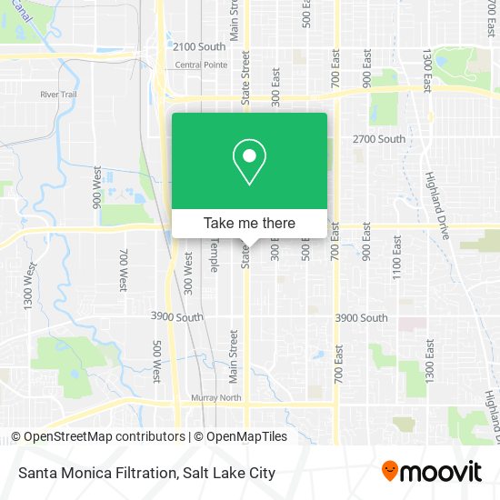 Mapa de Santa Monica Filtration