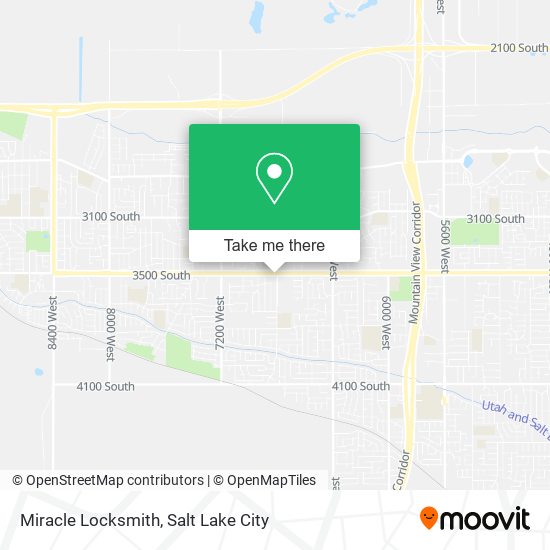 Miracle Locksmith map