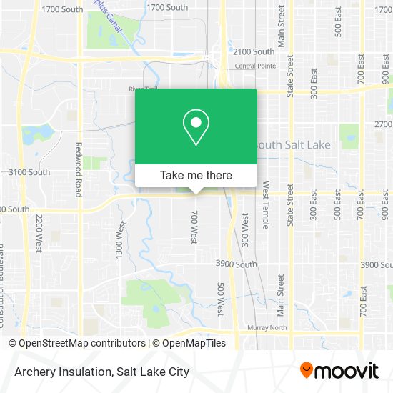 Archery Insulation map