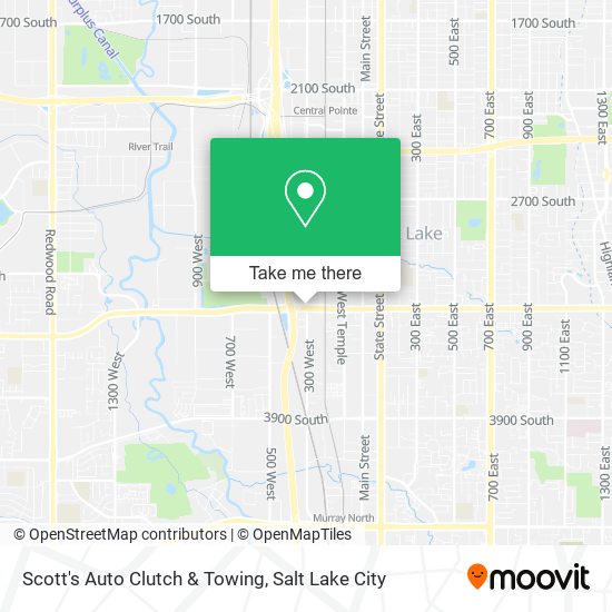 Scott's Auto Clutch & Towing map