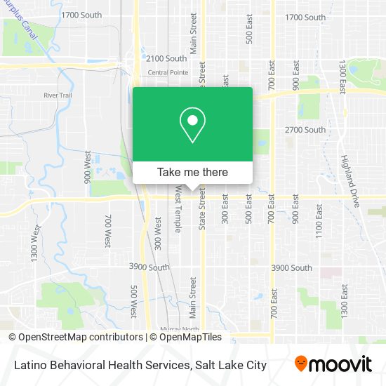 Latino Behavioral Health Services map