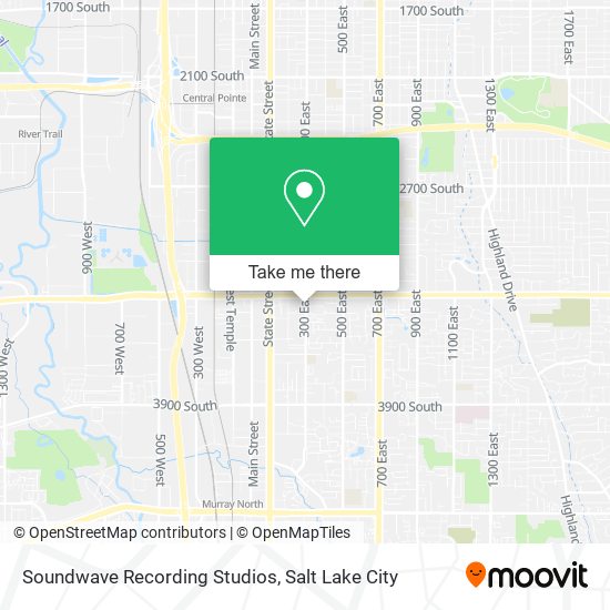 Soundwave Recording Studios map