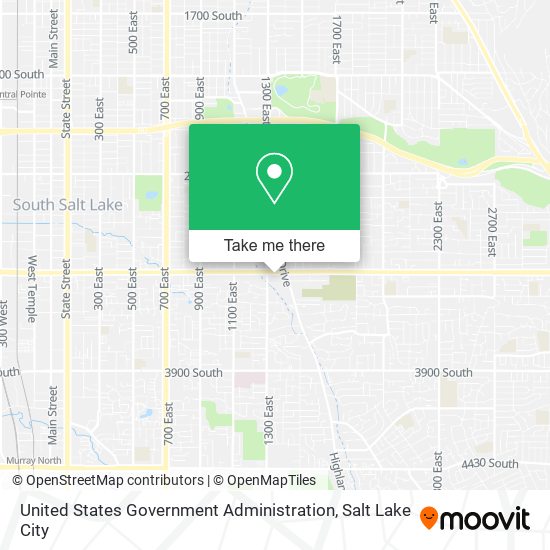 Mapa de United States Government Administration