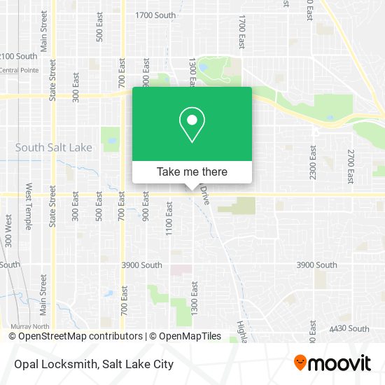 Opal Locksmith map