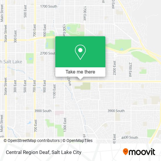 Central Region Deaf map