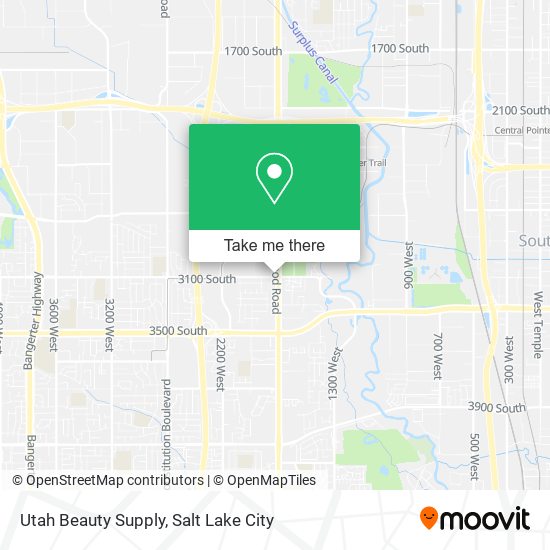 Utah Beauty Supply map