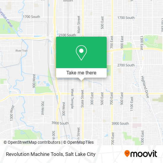 Revolution Machine Tools map