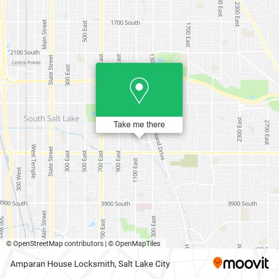 Mapa de Amparan House Locksmith