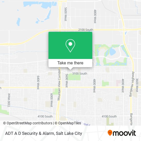 ADT A D Security & Alarm map