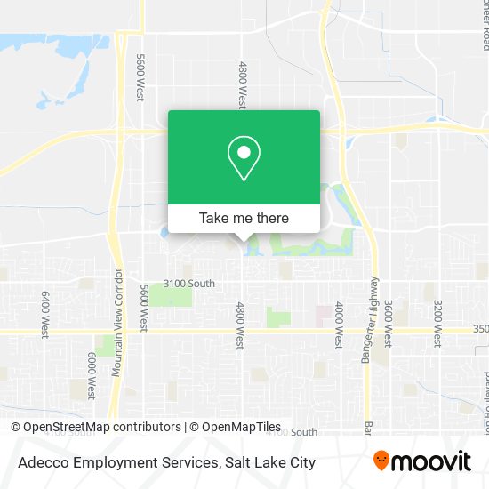 Mapa de Adecco Employment Services