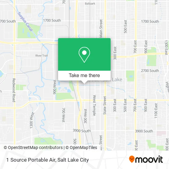 Mapa de 1 Source Portable Air