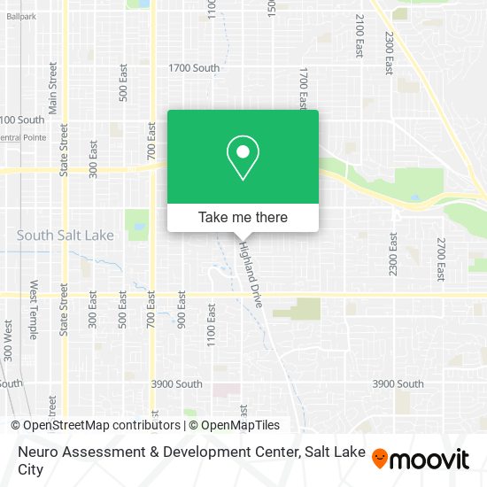 Neuro Assessment & Development Center map