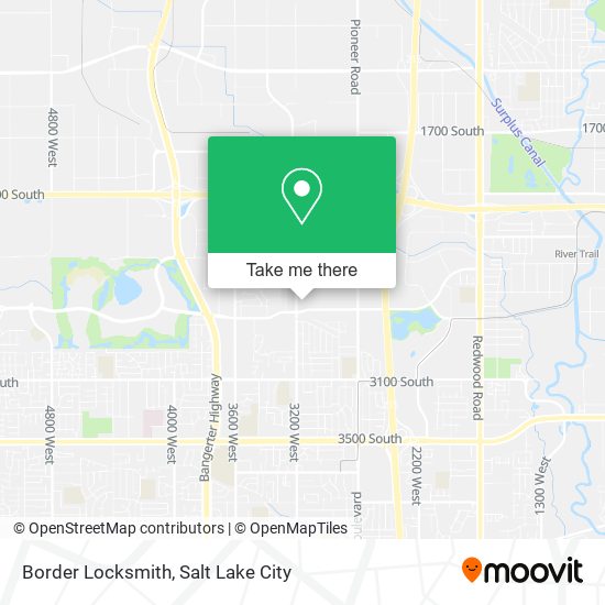 Border Locksmith map