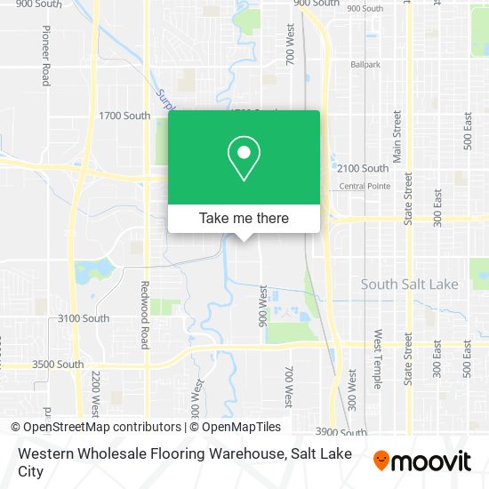 Western Wholesale Flooring Warehouse map