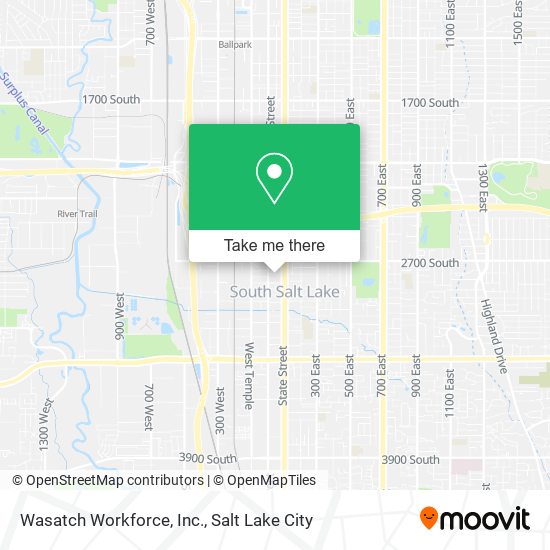 Wasatch Workforce, Inc. map