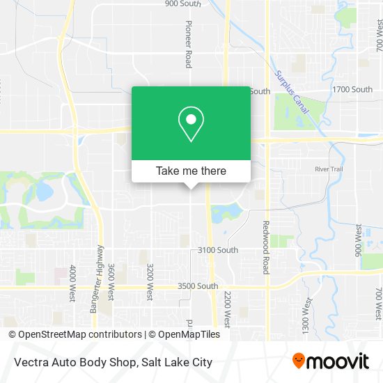 Vectra Auto Body Shop map