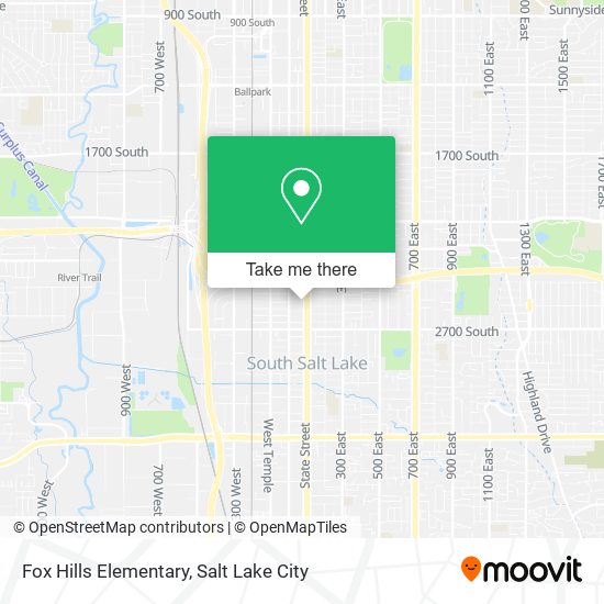 Mapa de Fox Hills Elementary