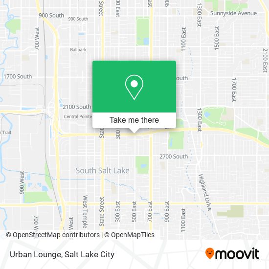 Urban Lounge map