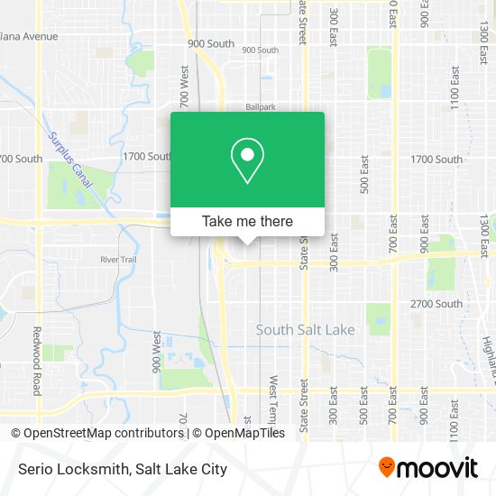 Serio Locksmith map