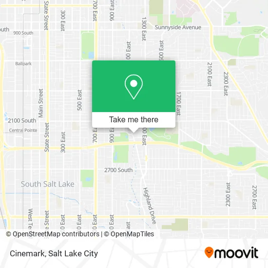 Cinemark map