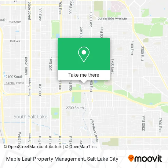Mapa de Maple Leaf Property Management