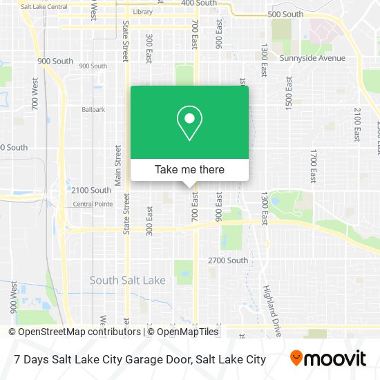 7 Days Salt Lake City Garage Door map