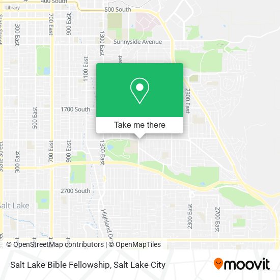 Salt Lake Bible Fellowship map