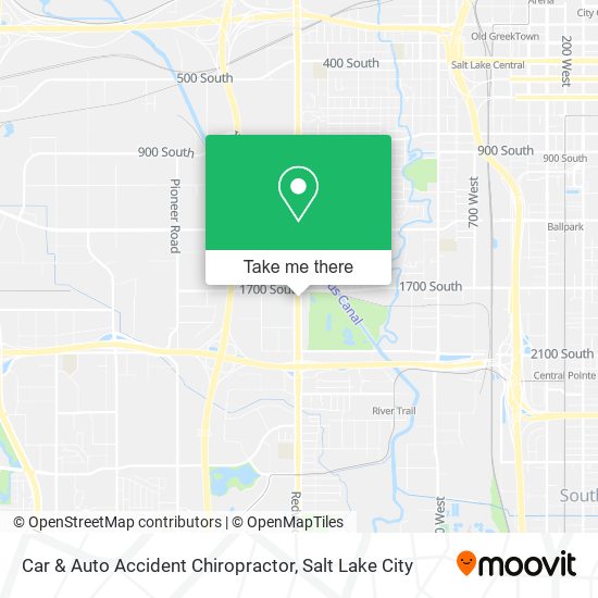 Car & Auto Accident Chiropractor map