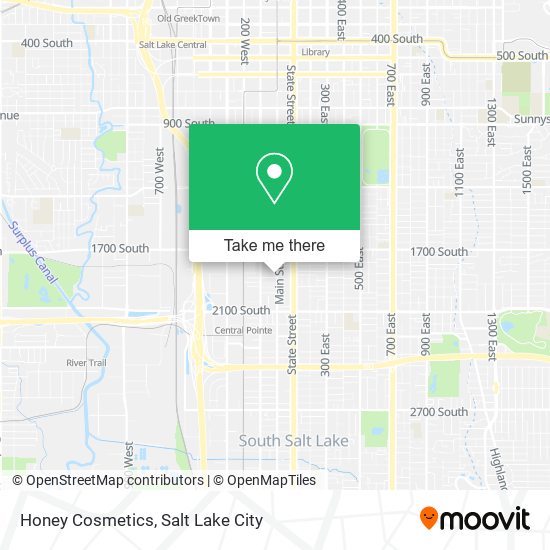 Honey Cosmetics map