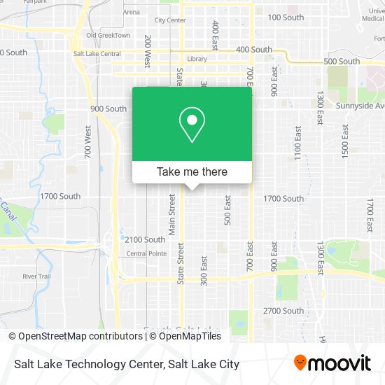 Mapa de Salt Lake Technology Center