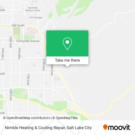 Mapa de Nimble Heating & Cooling Repair