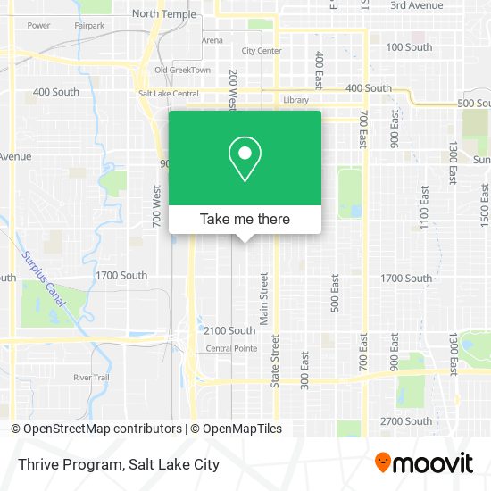 Mapa de Thrive Program